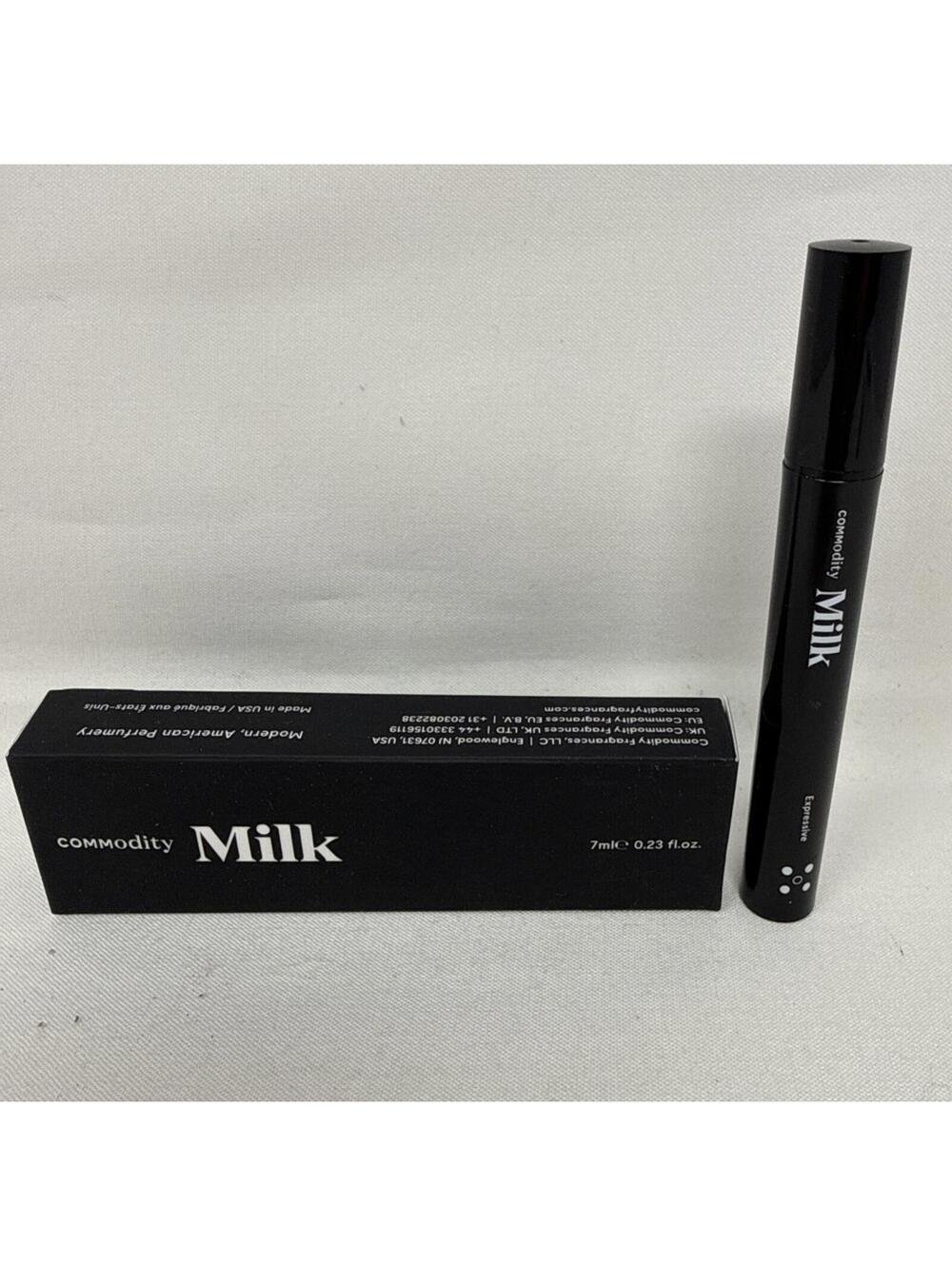 NIB COMMODITY MILK Scent Space Expressive Perfume 0.23 fl oz/7ml NIB CJ #103